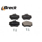 BRECK Bremsbelagsatz, Scheibenbremse